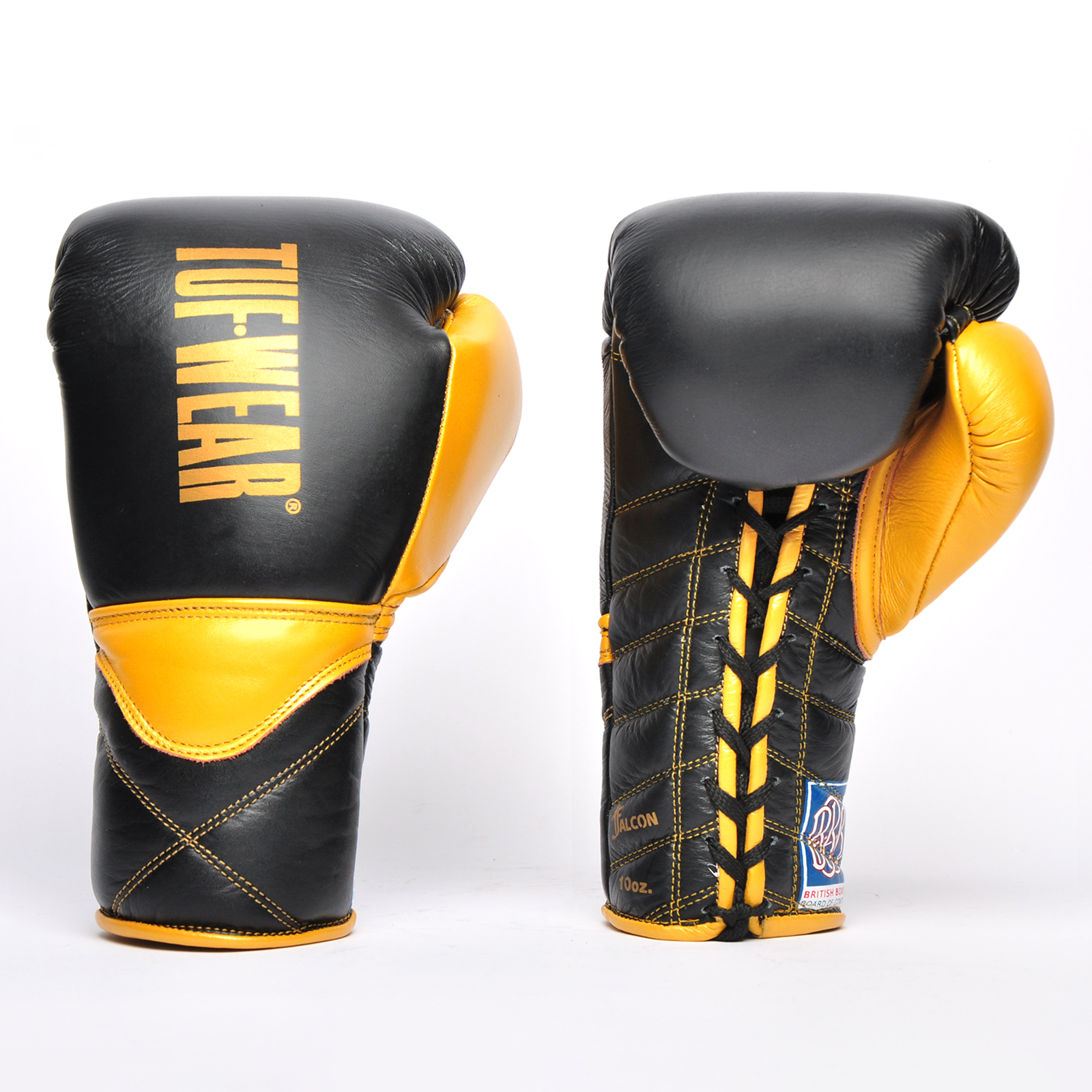 Tuf Wear Falcon Contest Glove BBBofC Approved  - TW28513-BlackGold